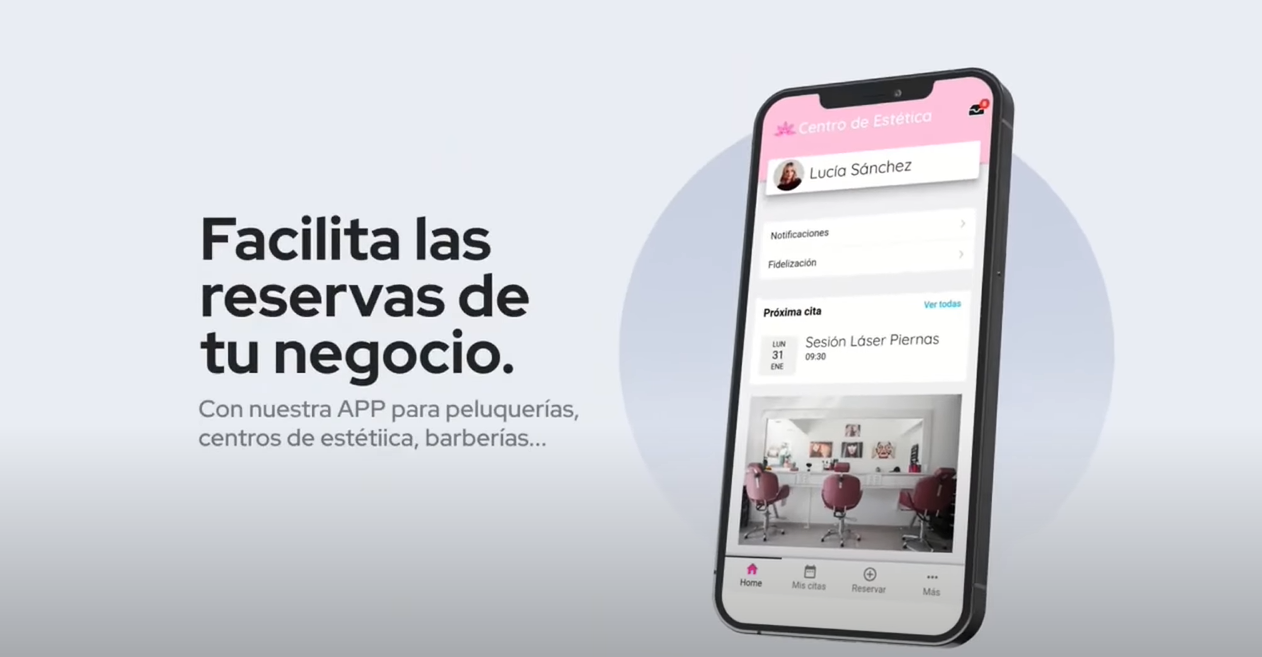 Aplicación de reservas para tu negocio